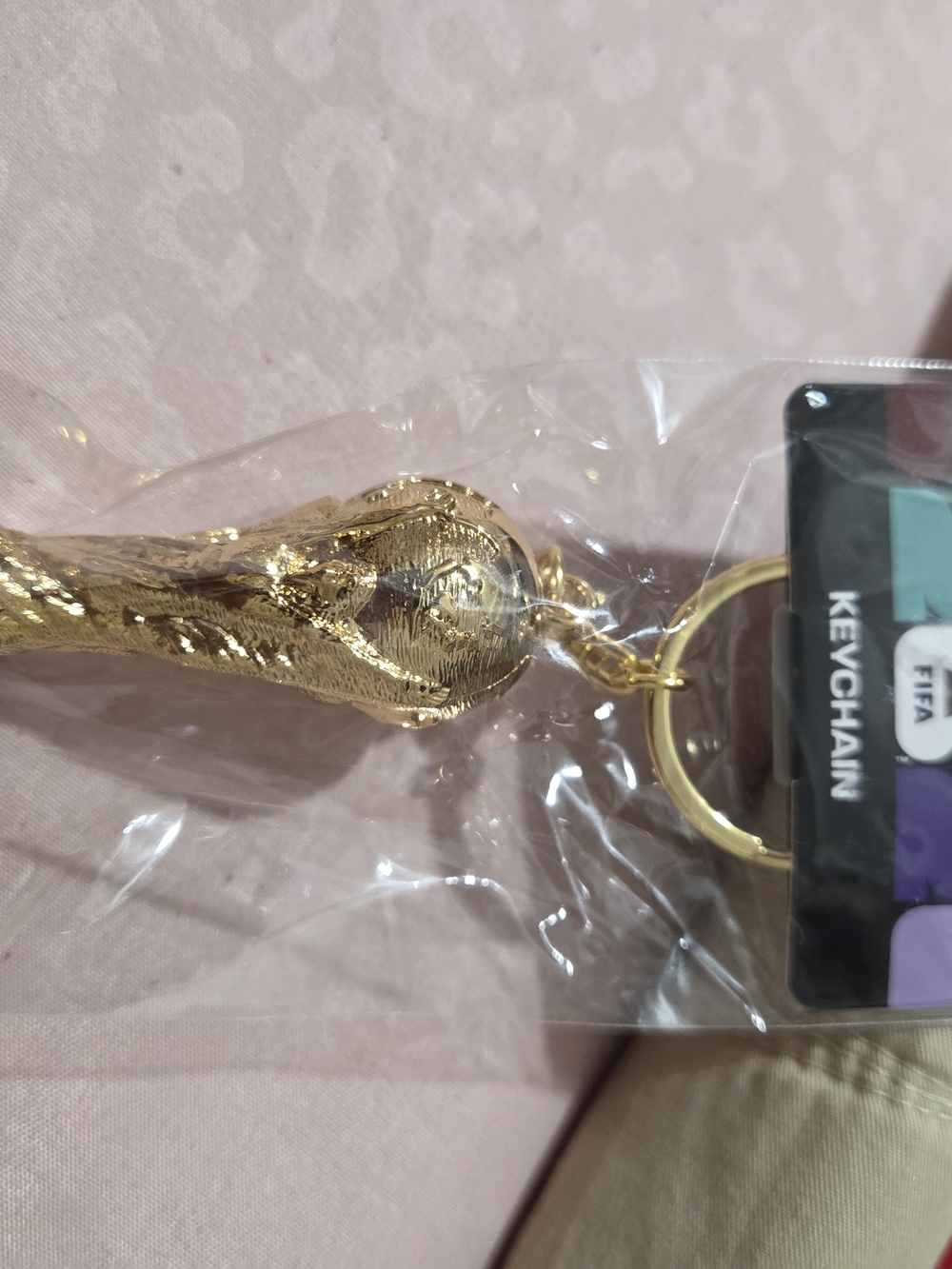 Unbranded Gold Trophy Keychain - Women Accessories Key & Card Holder